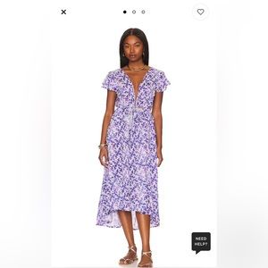 Tiare naturals printed dress